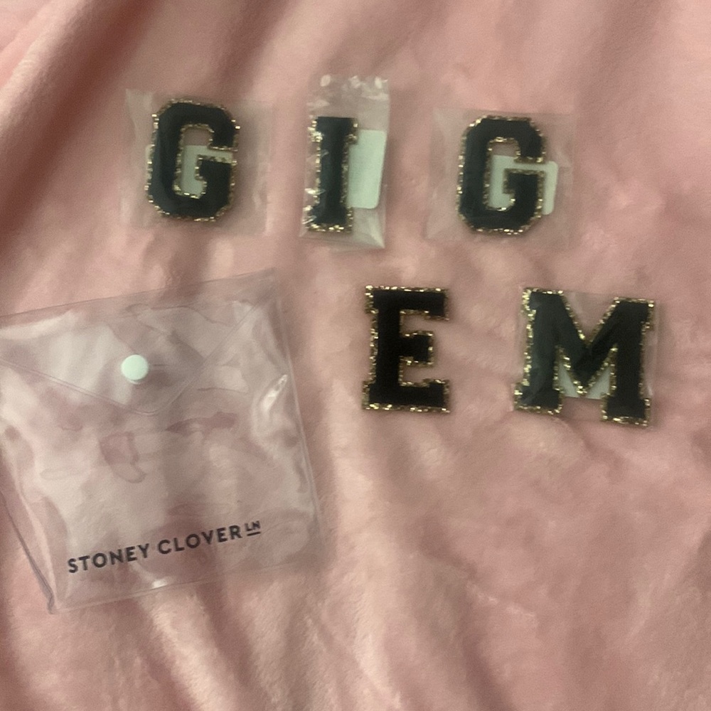 Stoney Clover Lane Patches (Texas A&M GIG EM)